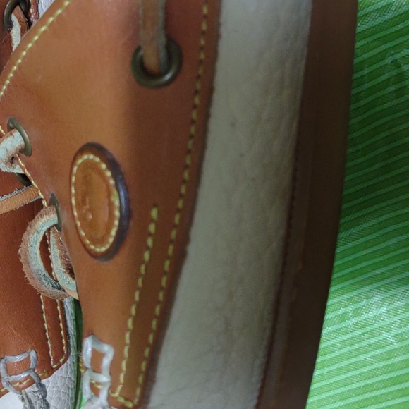 Men's lightly used leather boat shoes sz 13 - Picture 6 of 6